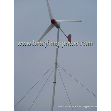 Generador de turbina de viento de eje horizontal 600W